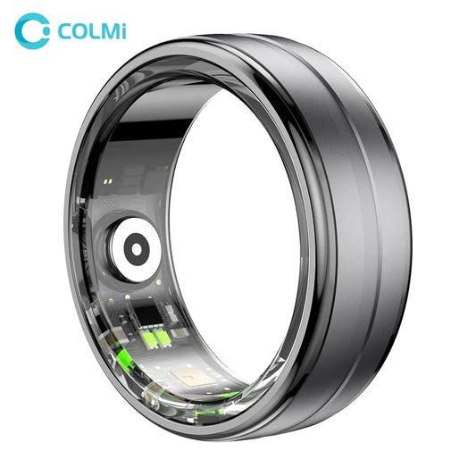 [2024] COLMI R06 Smart Ring Männer Frauen, Herzfrequenz- und Blutsauerstoffmonitor, IP68 und 5ATM wasserdicht, Multisportmodus